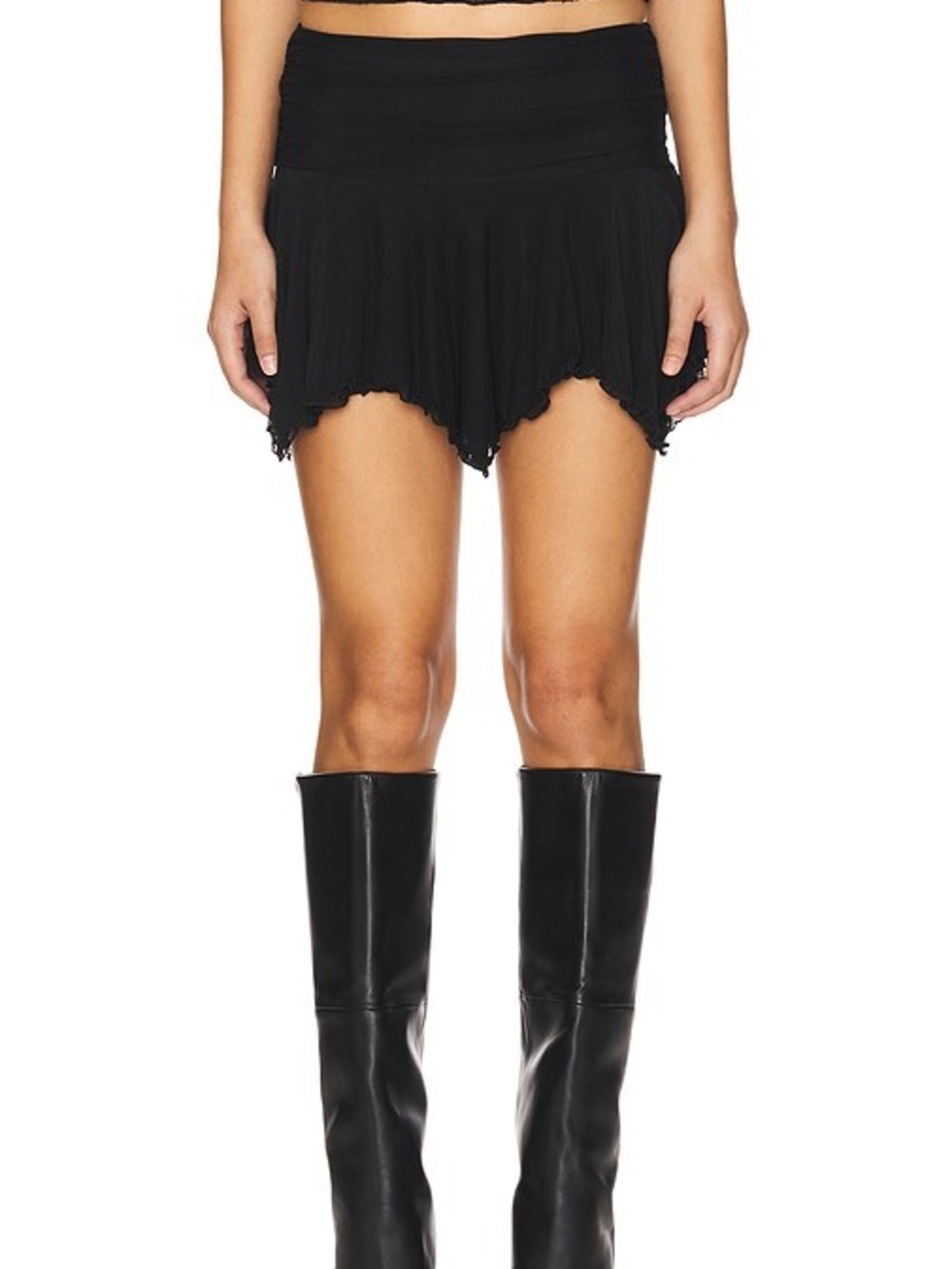 More To Come Felly Flowy Skirt Black